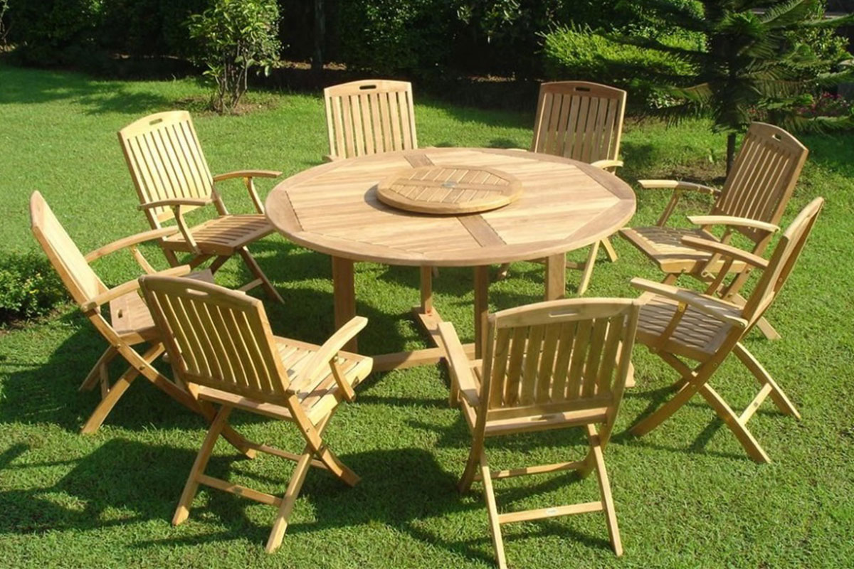 Serving Table Chair Set